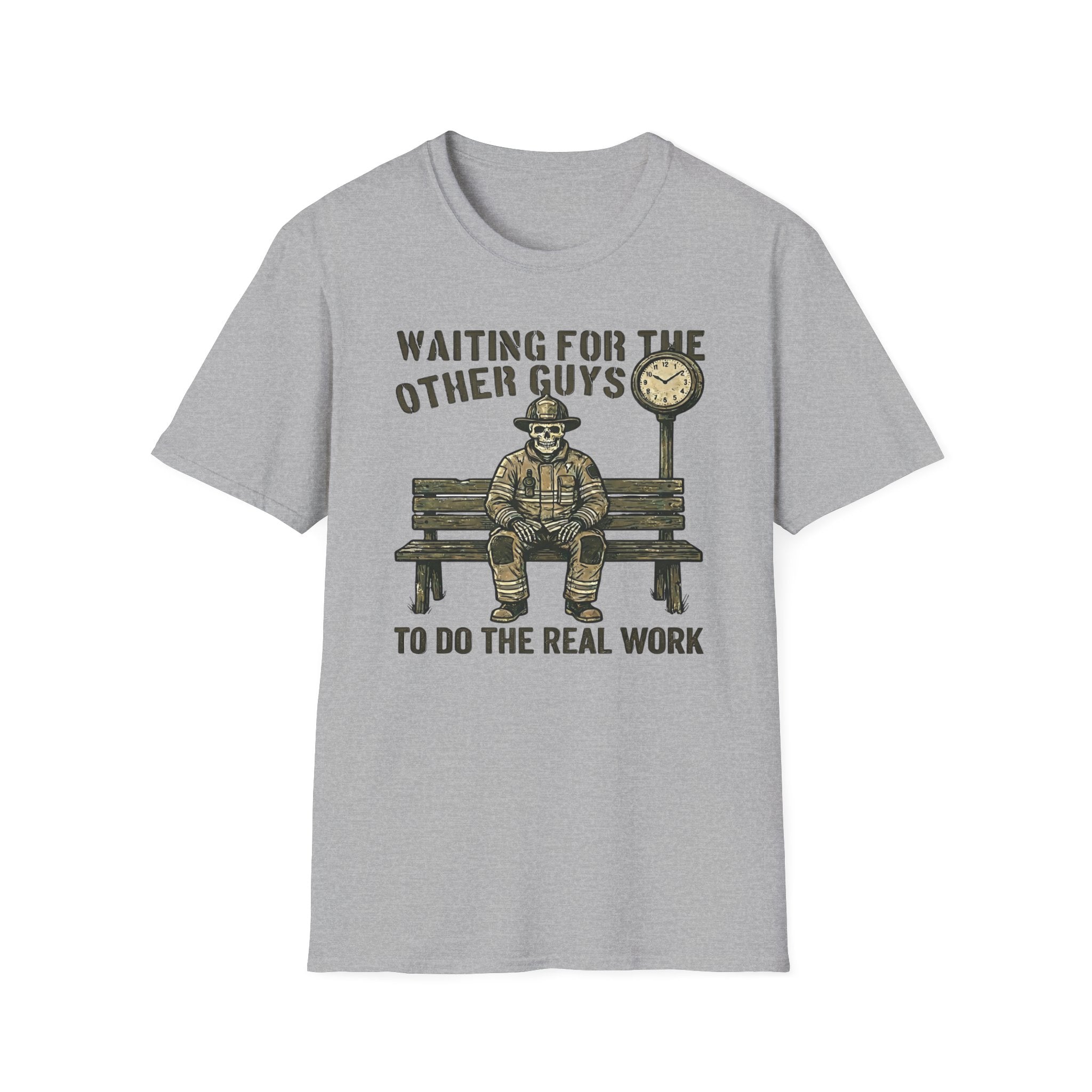 Waiting For The Others Guys To Do The Real Work T-Shirt
