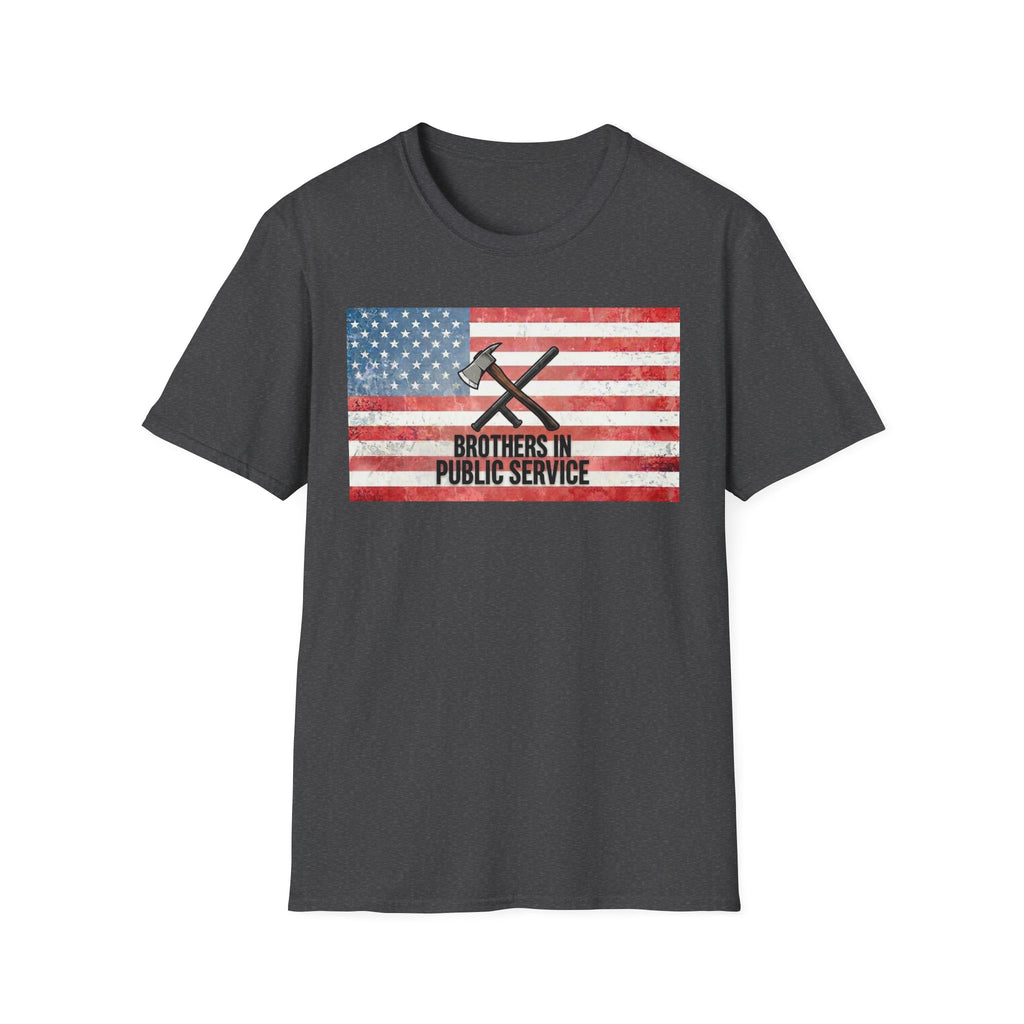 Brothers In Public Service | Firefighter Police First Responder Shirt