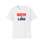 Water Over Law | Funny Firefighter vs Police Shirt