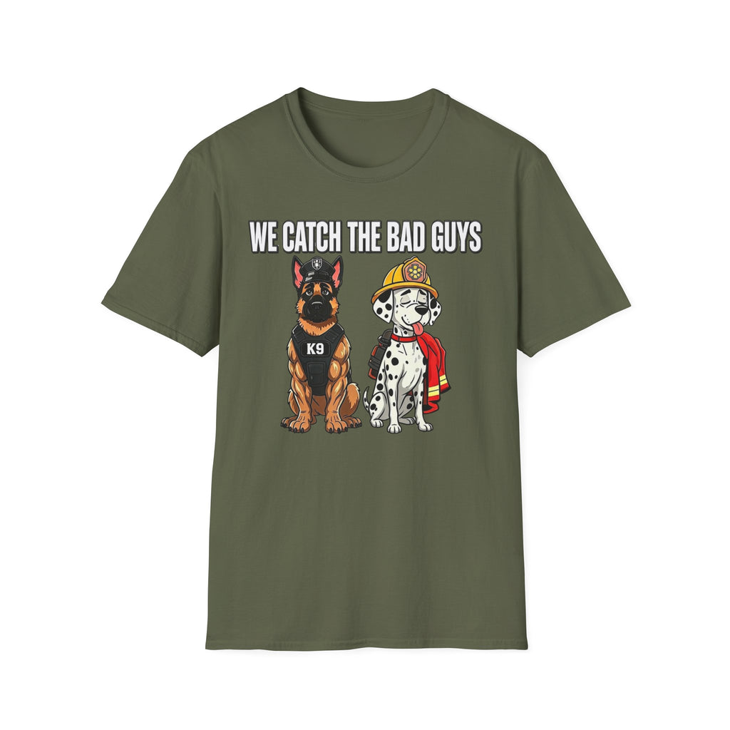 We Catch The Bad Guys | Police Officer Pride Shirt