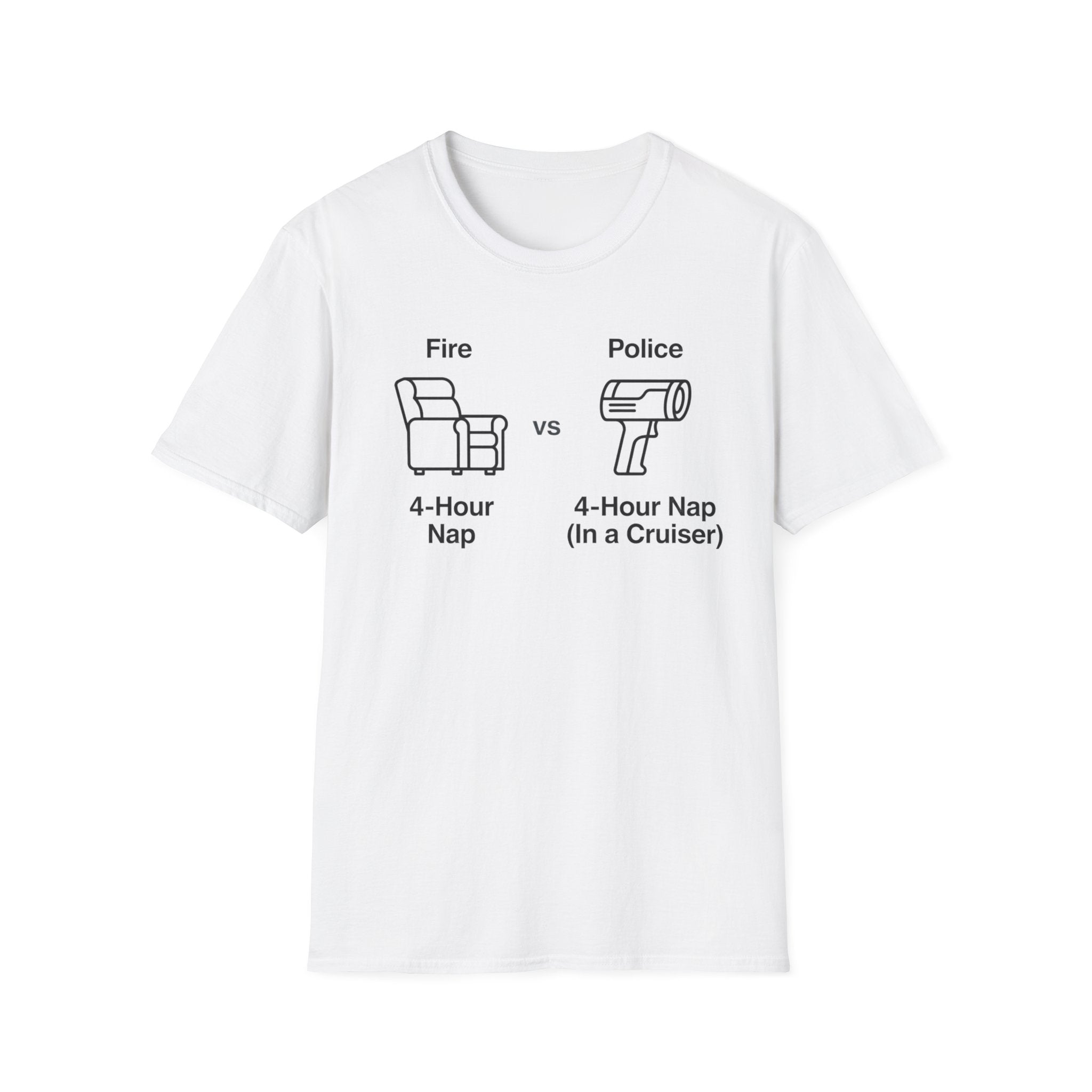 4-Hour Nap | Firefighter Police First Responder Shirt