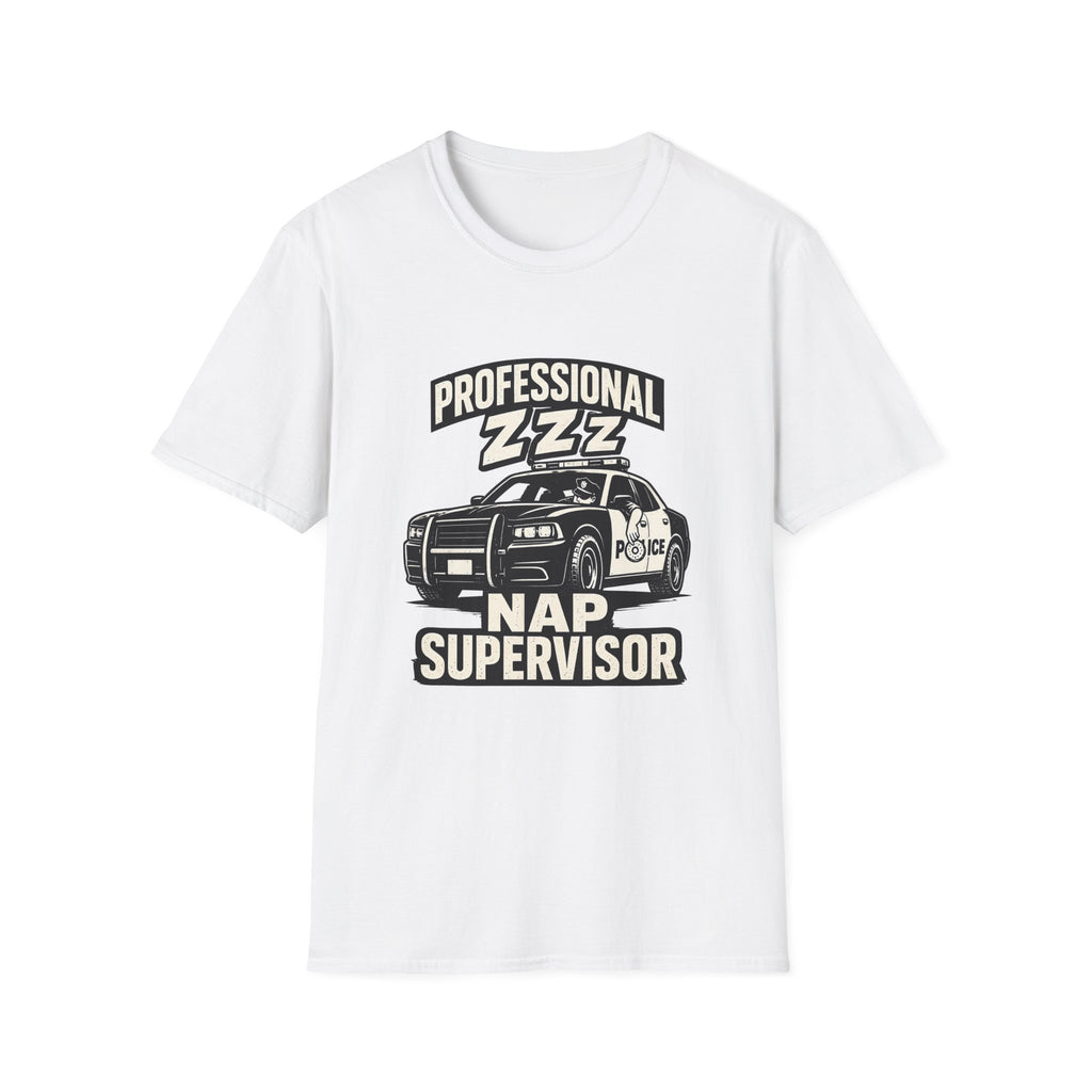 Professional Nap Supervisor | Funny Police Shirt