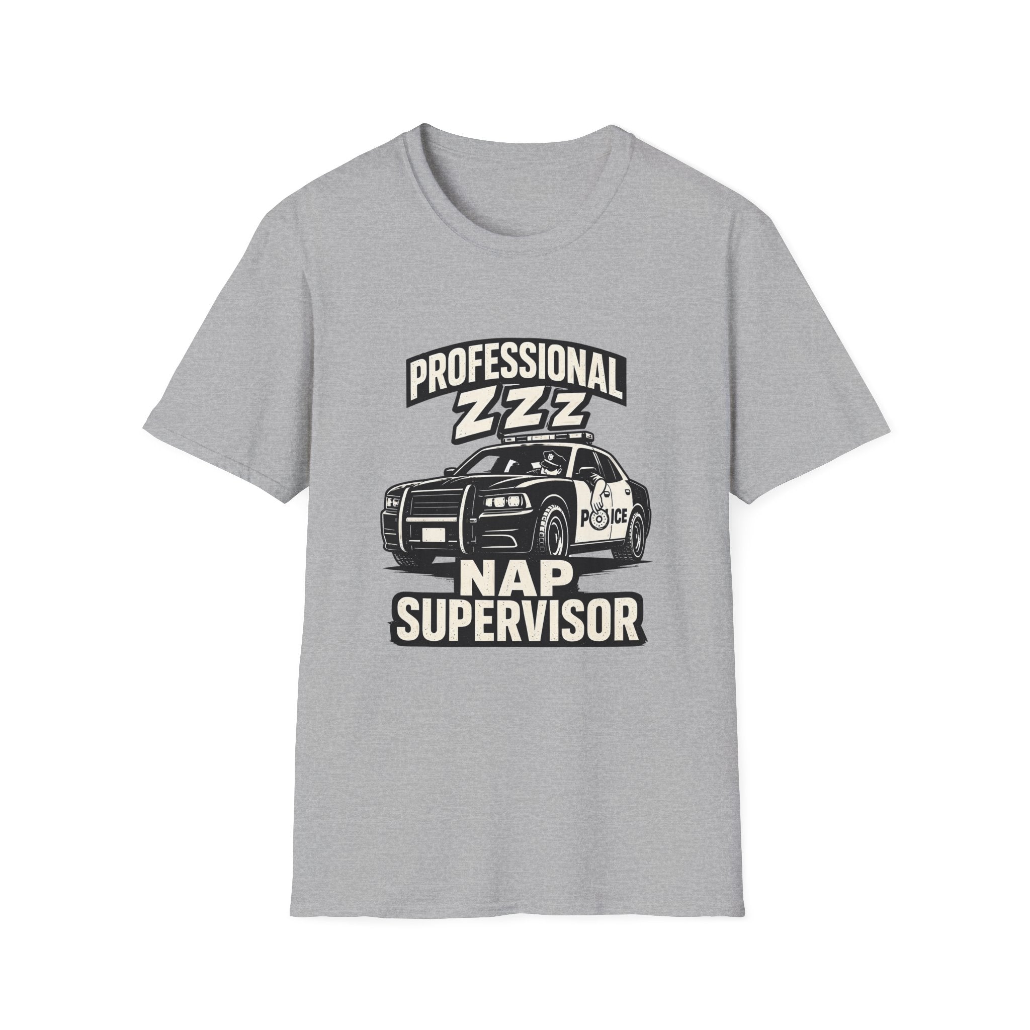 Professional Nap Supervisor | Funny Police Shirt