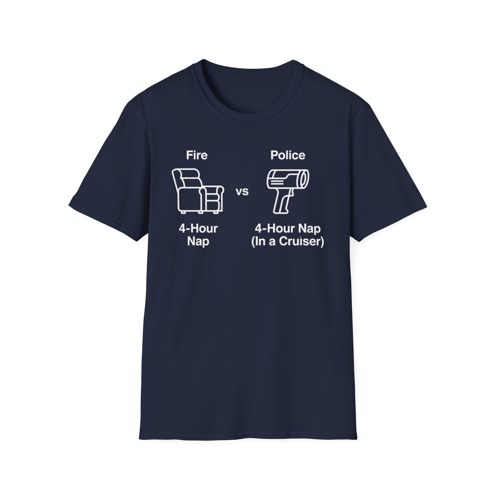 4-Hour Nap | Firefighter Police First Responder Shirt