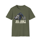 We Don't Wait Around We Move Now | Police Officer Pride Shirt