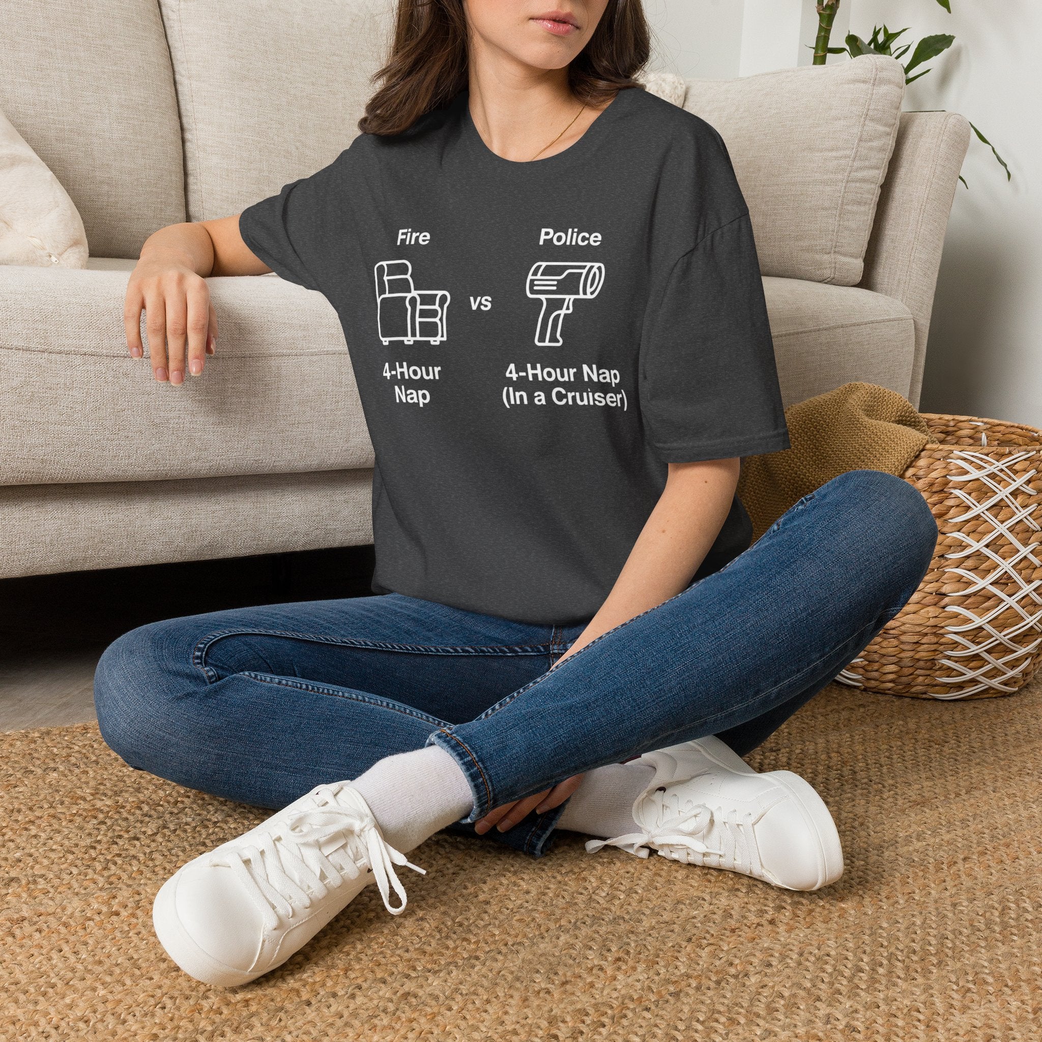 4-Hour Nap | Firefighter Police First Responder Shirt
