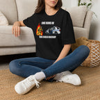 One Runs In One Calls Backup | Firefighter vs Police Humor Shirt