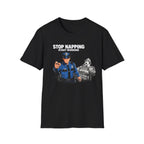 Stop Napping Start Working | Funny Cop vs Firefighter Shirt