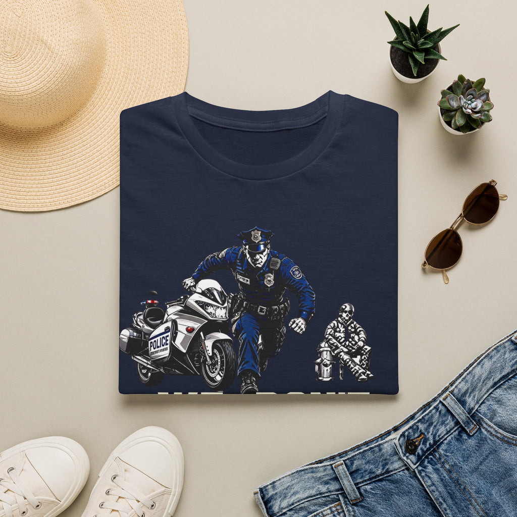 We Don't Wait Around We Move Now | Police Officer Pride Shirt