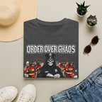 Order Over Chaos | Thin Blue Line Police Pride Shirt
