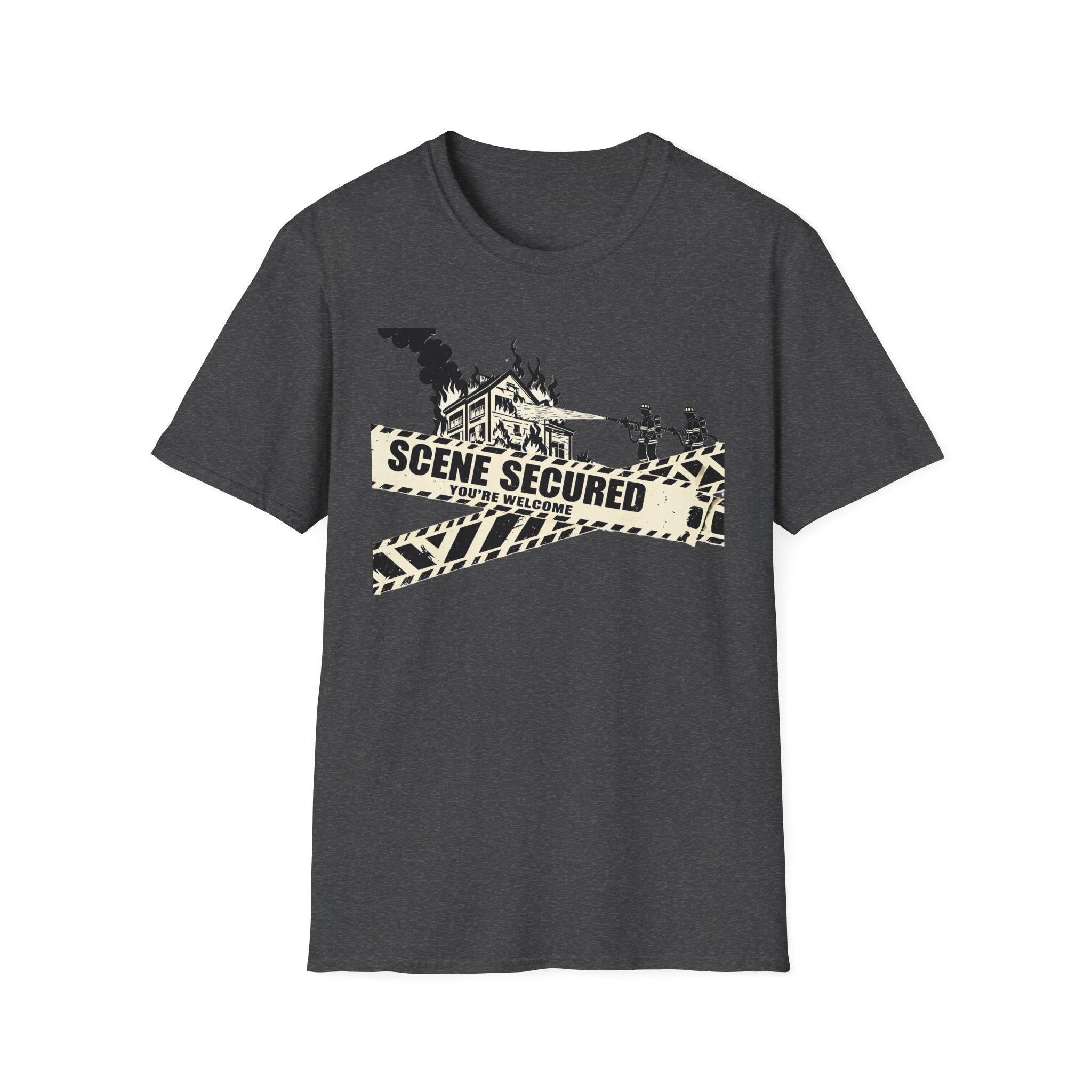 Scene Secured You're Welcome | Funny Police Officer Shirt