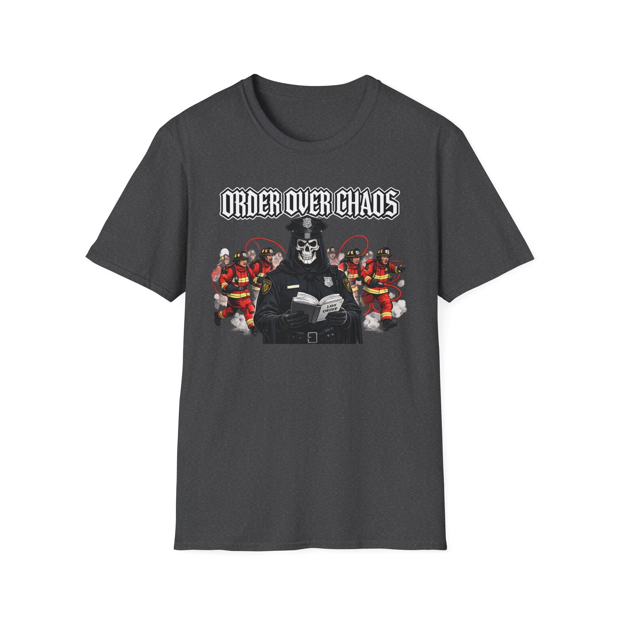 Order Over Chaos | Thin Blue Line Police Pride Shirt