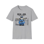 Real Job Not A Sleepover | Funny Police vs Firefighter Shirt