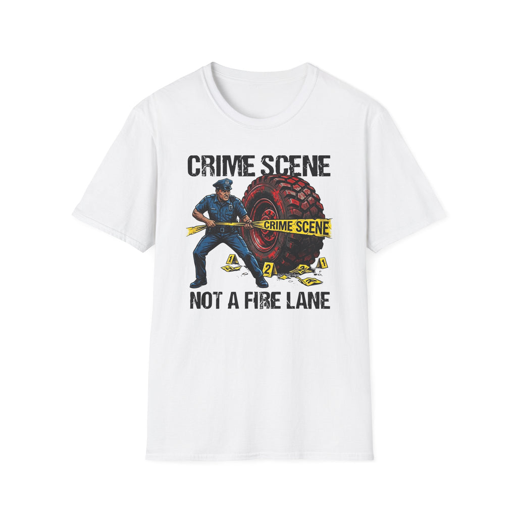Crime_Scene_Not_A_Fire_Lane_2 T-Shirt