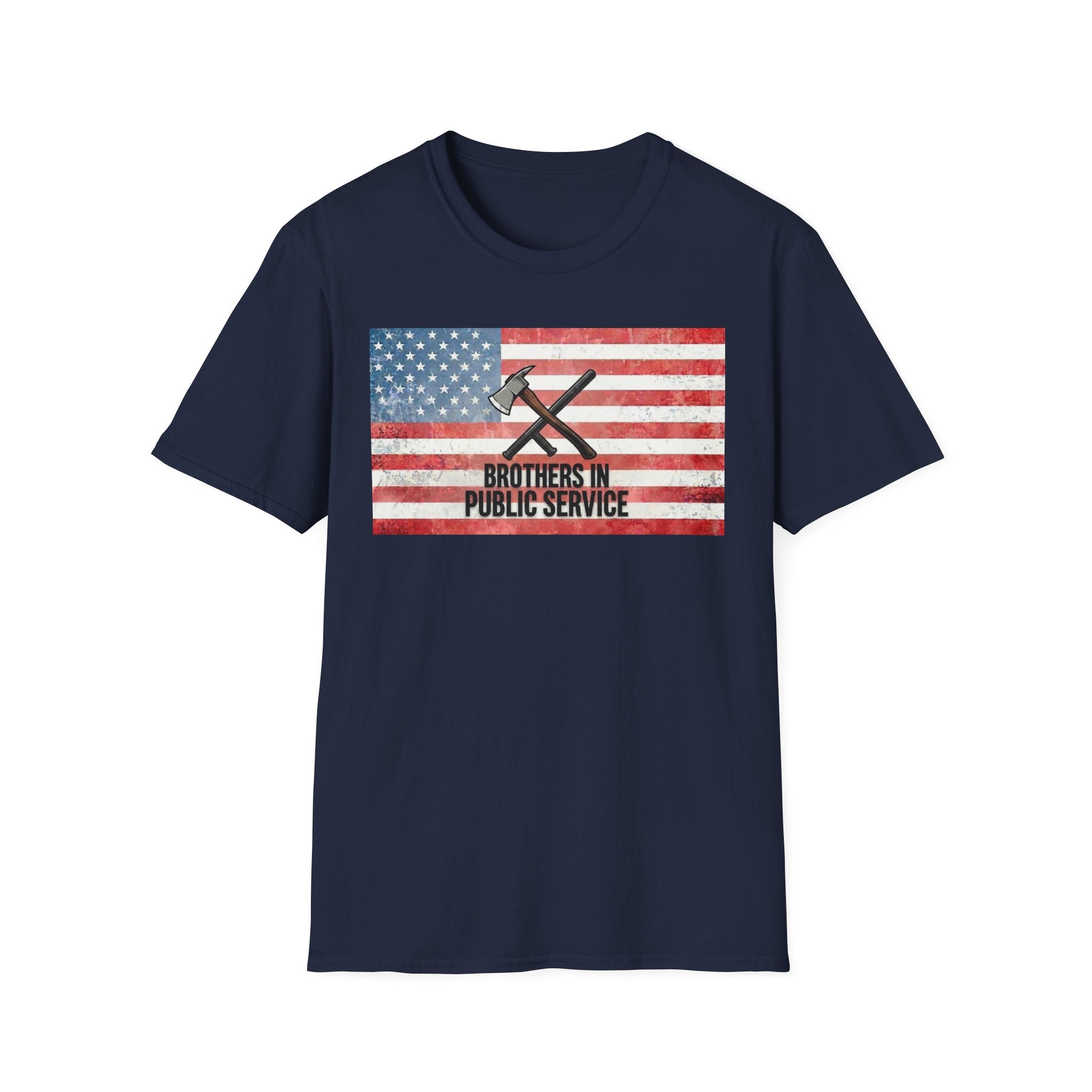 Brothers In Public Service | Firefighter Police First Responder Shirt