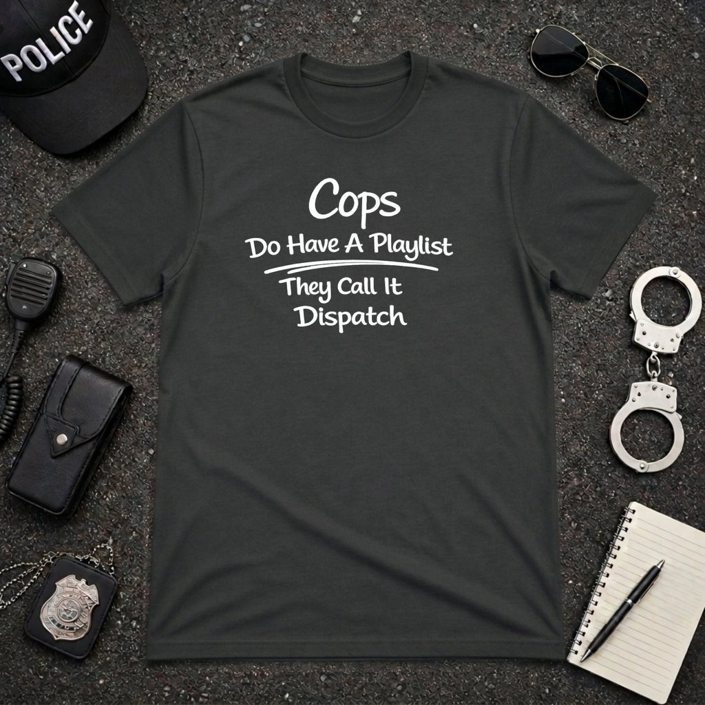 Cops Do Have A Playlist | Funny Police Shirt