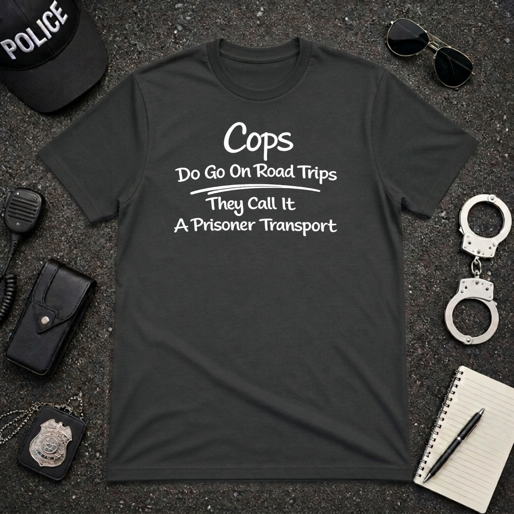 Cops Do Go On Road Trips | Funny Police Shirt