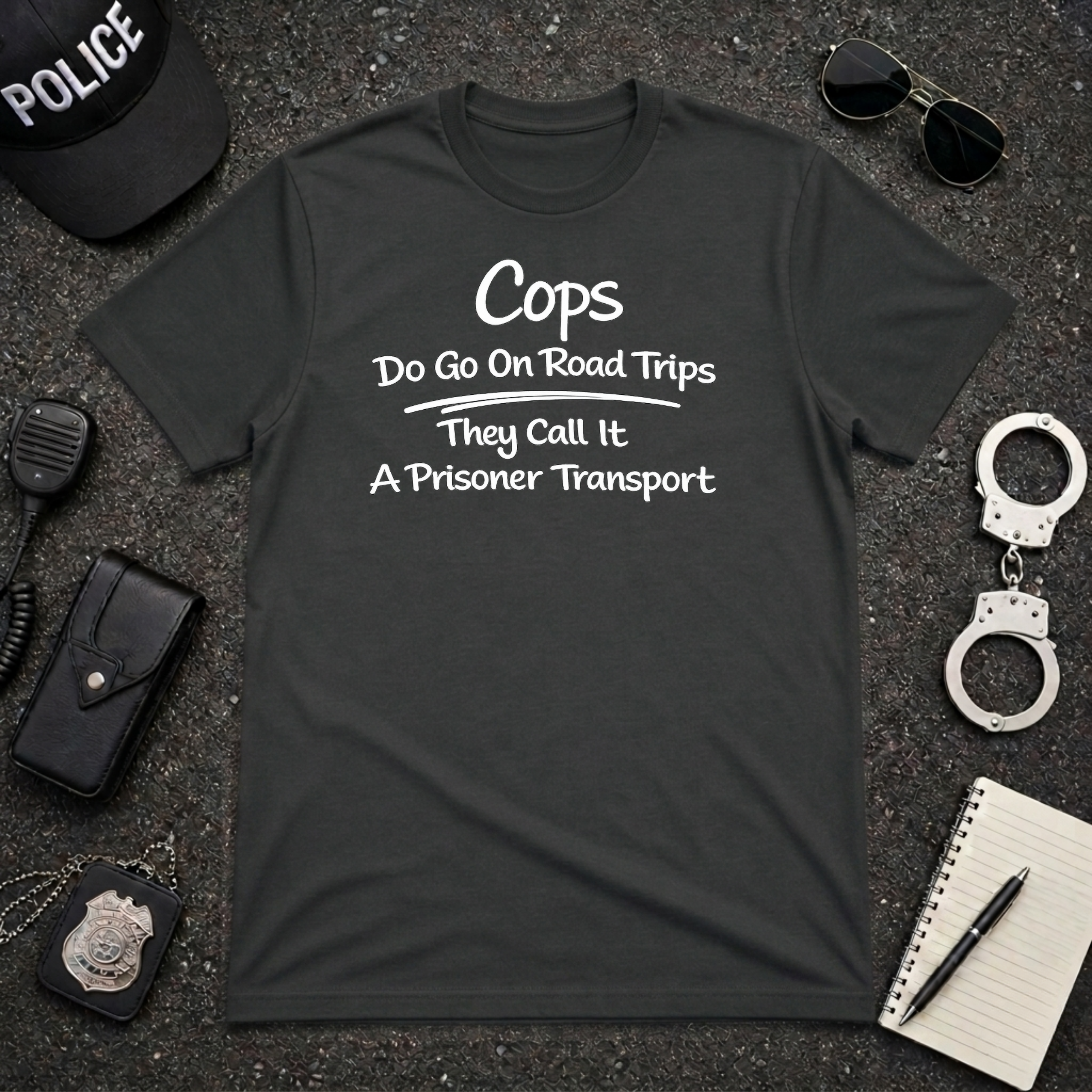 Cops Do Go On Road Trips | Funny Police Shirt