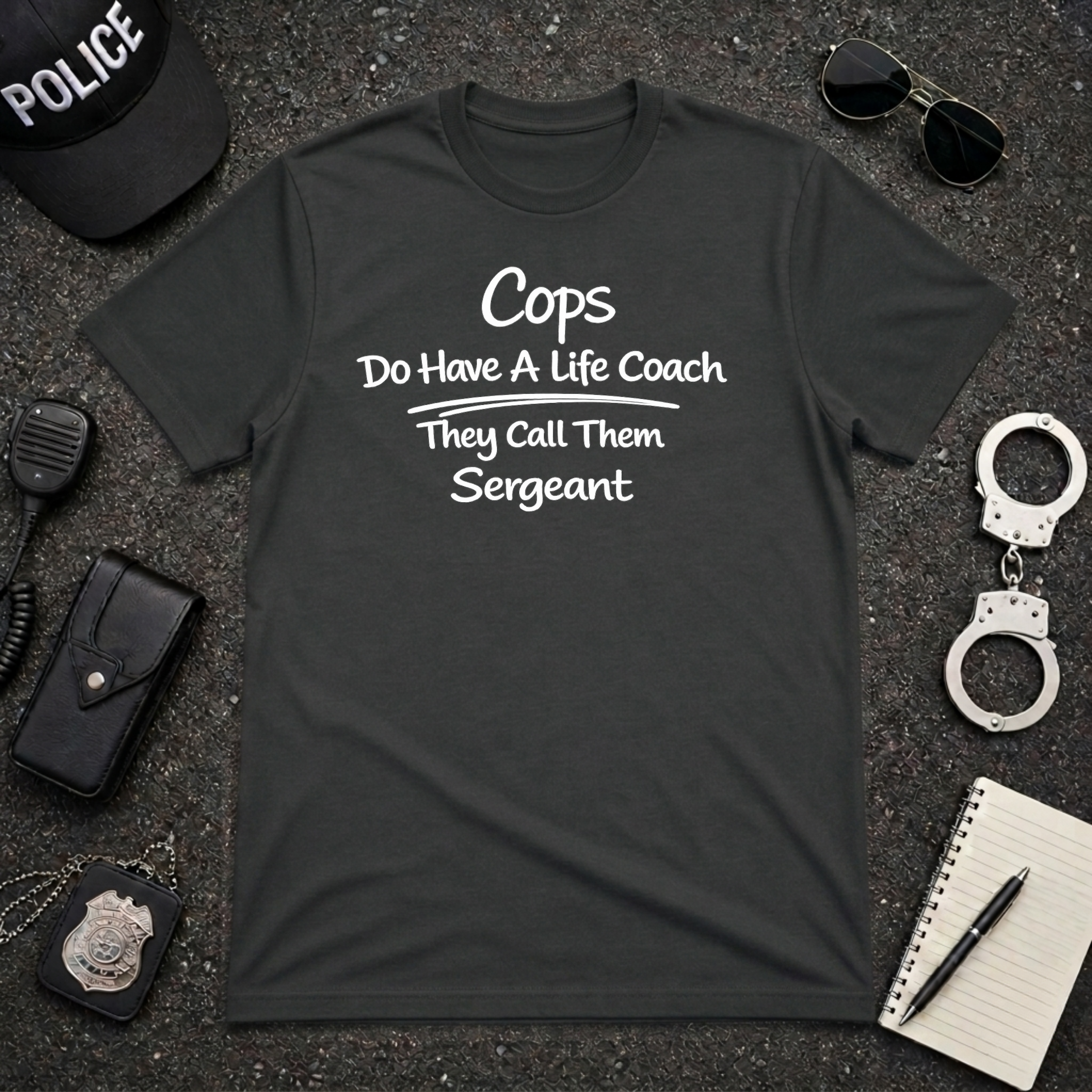 Cops Do Have A Life Coach | Funny Police Shirt