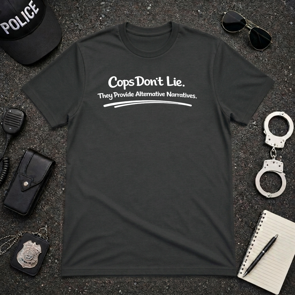 Cops Don't Lie | Funny Police Shirt