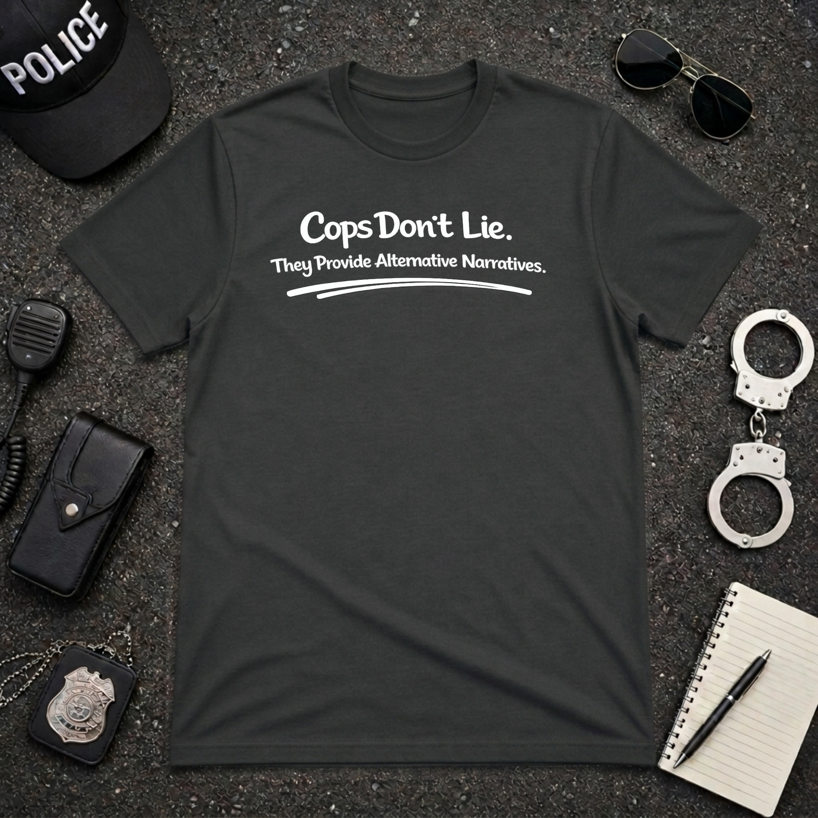 Cops Don't Lie | Funny Police Shirt