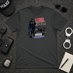 Less Sleep More Streets | Police Officer Shirt