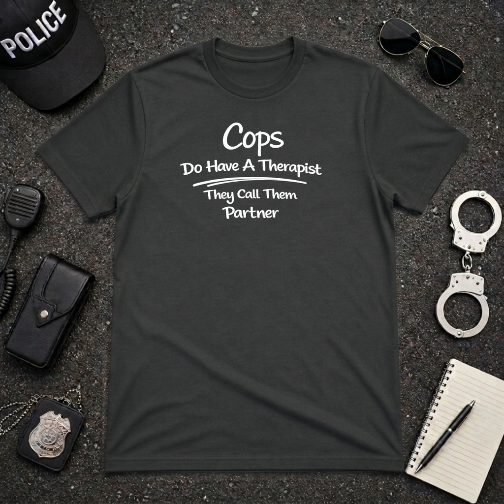 Cops Do Have A Therapist | Funny Police Shirt
