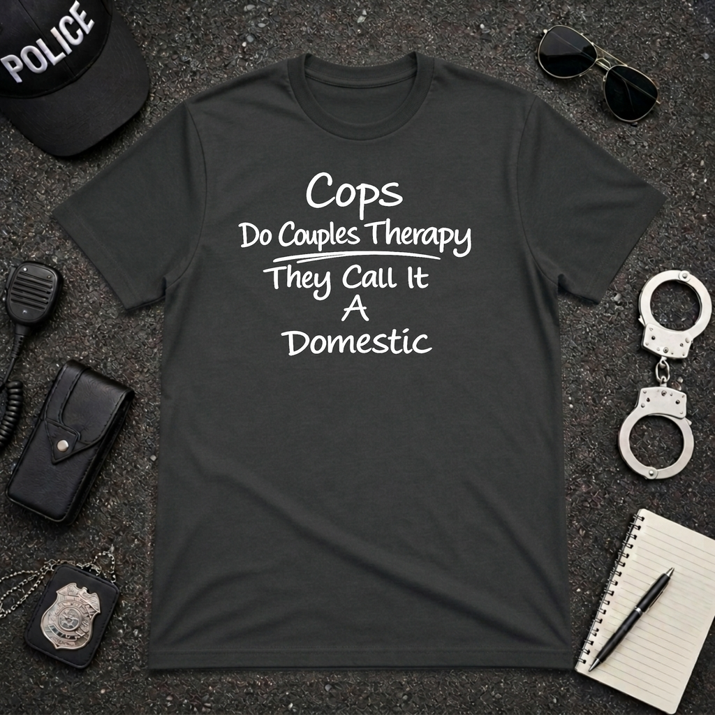 Cops Do Couples Therapy | Funny Police Shirt