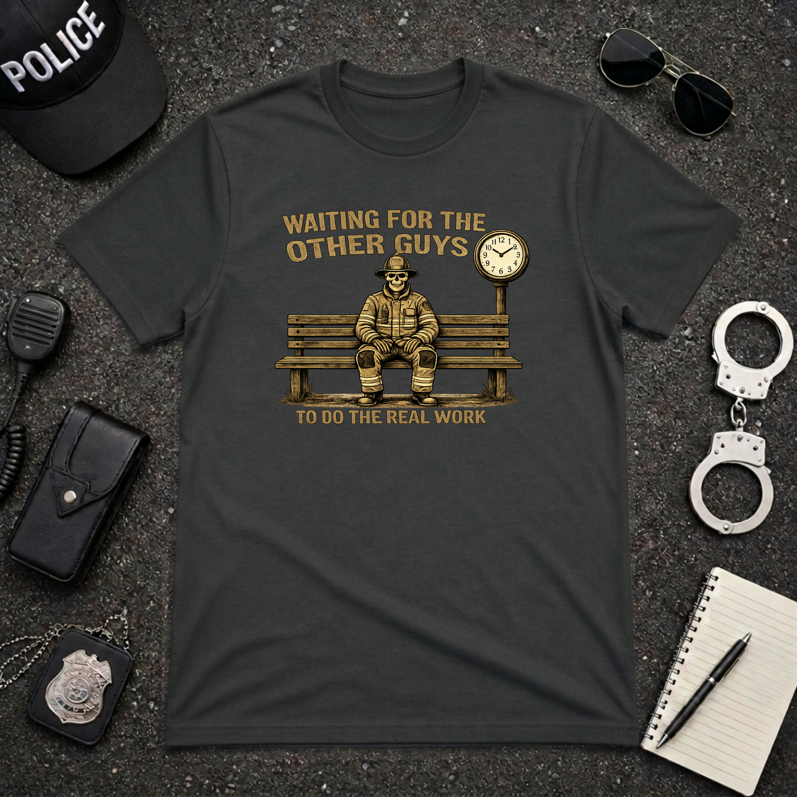 Waiting For The Other Guys To Do The Real Work Tee