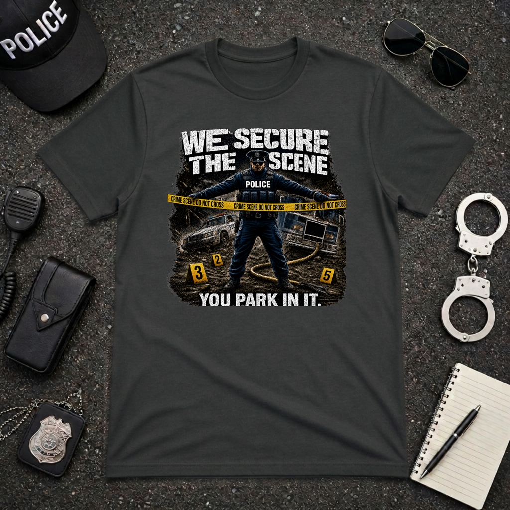 We Secure the Scene You Park in It Tee