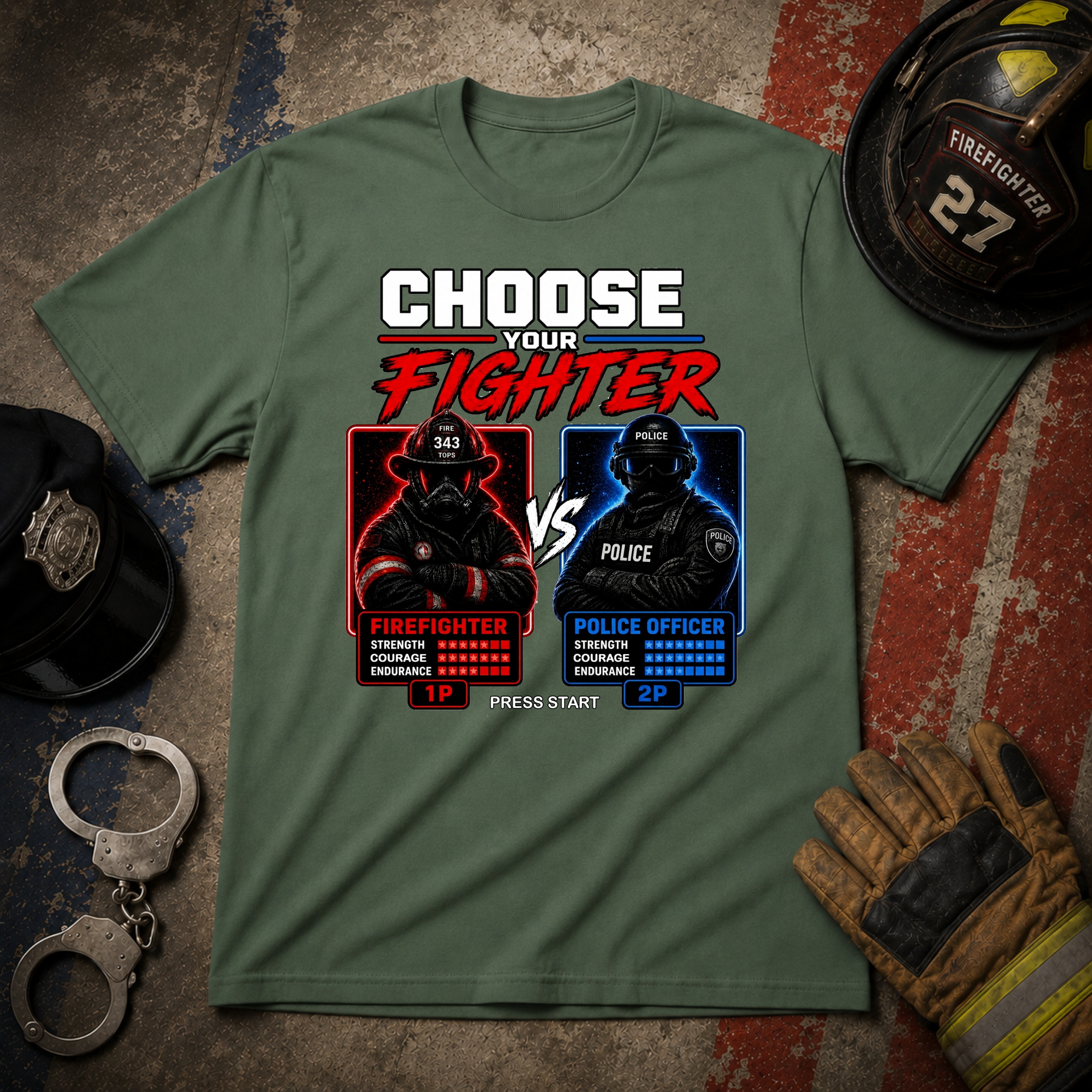Choose Your Fighter Tee