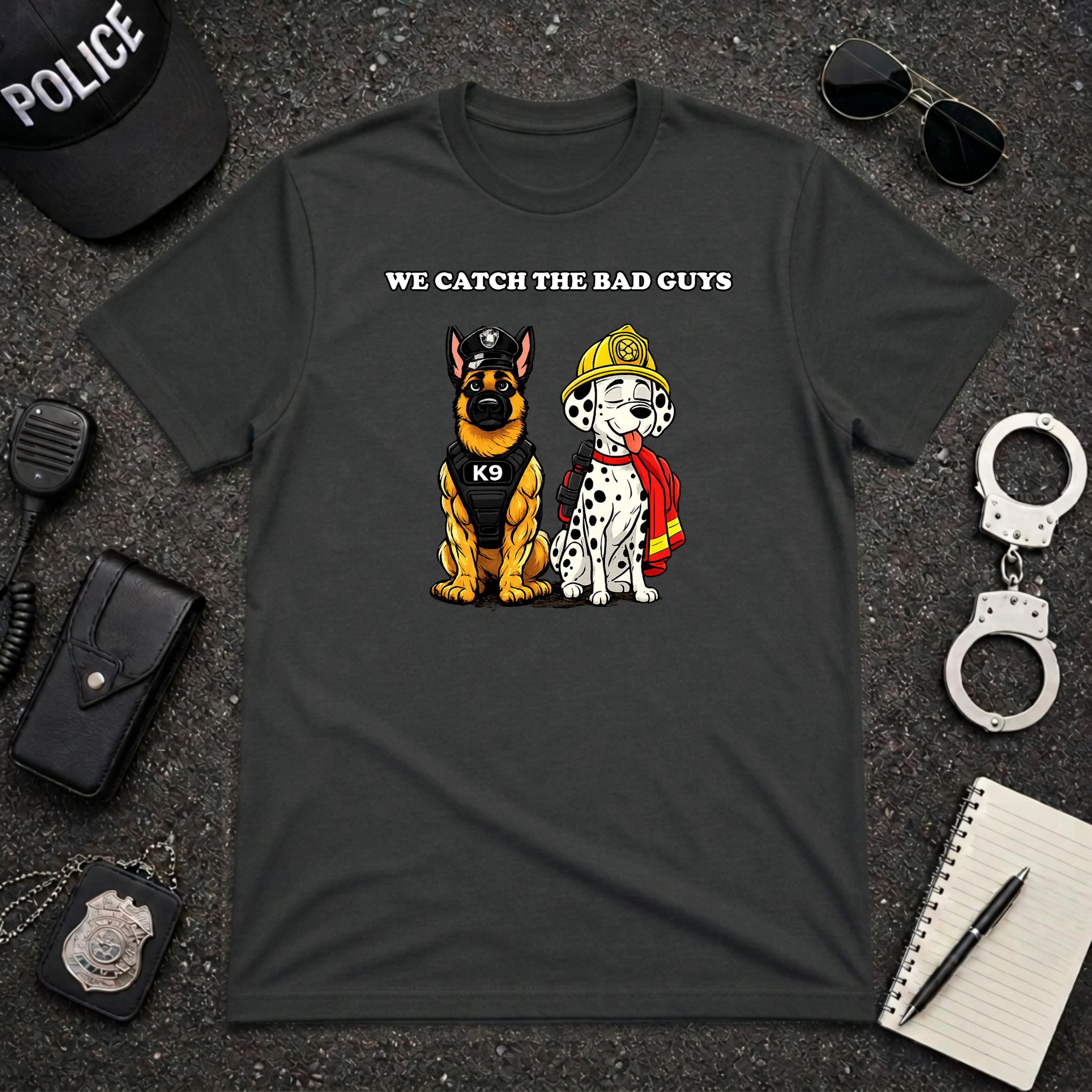 We Catch The Bad Guys Tee