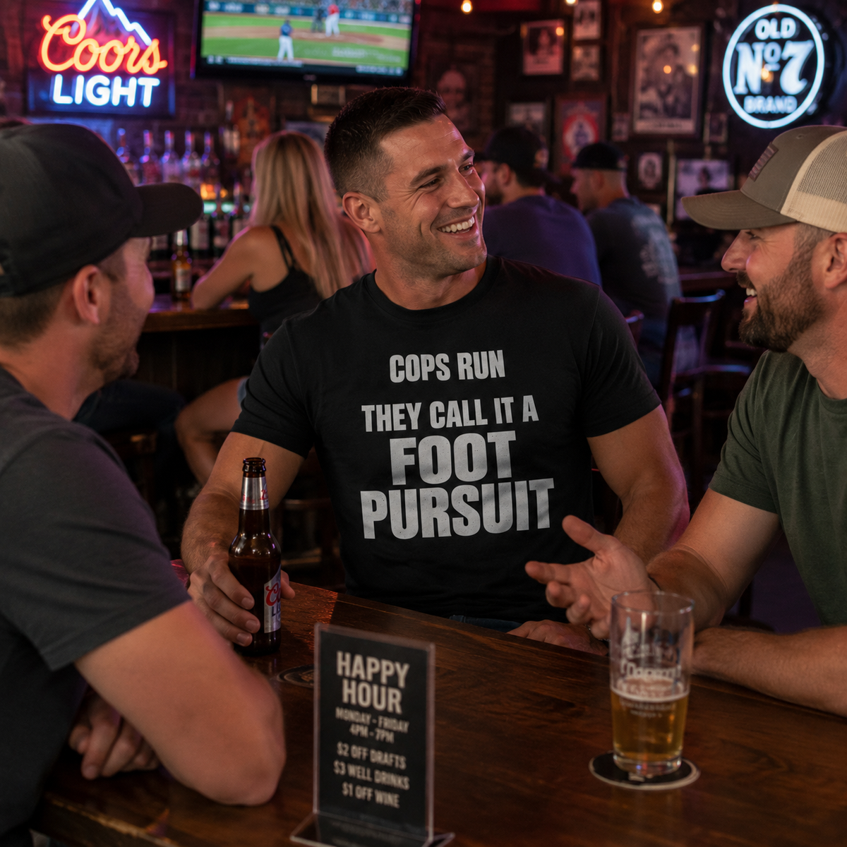Cops Run T-Shirt