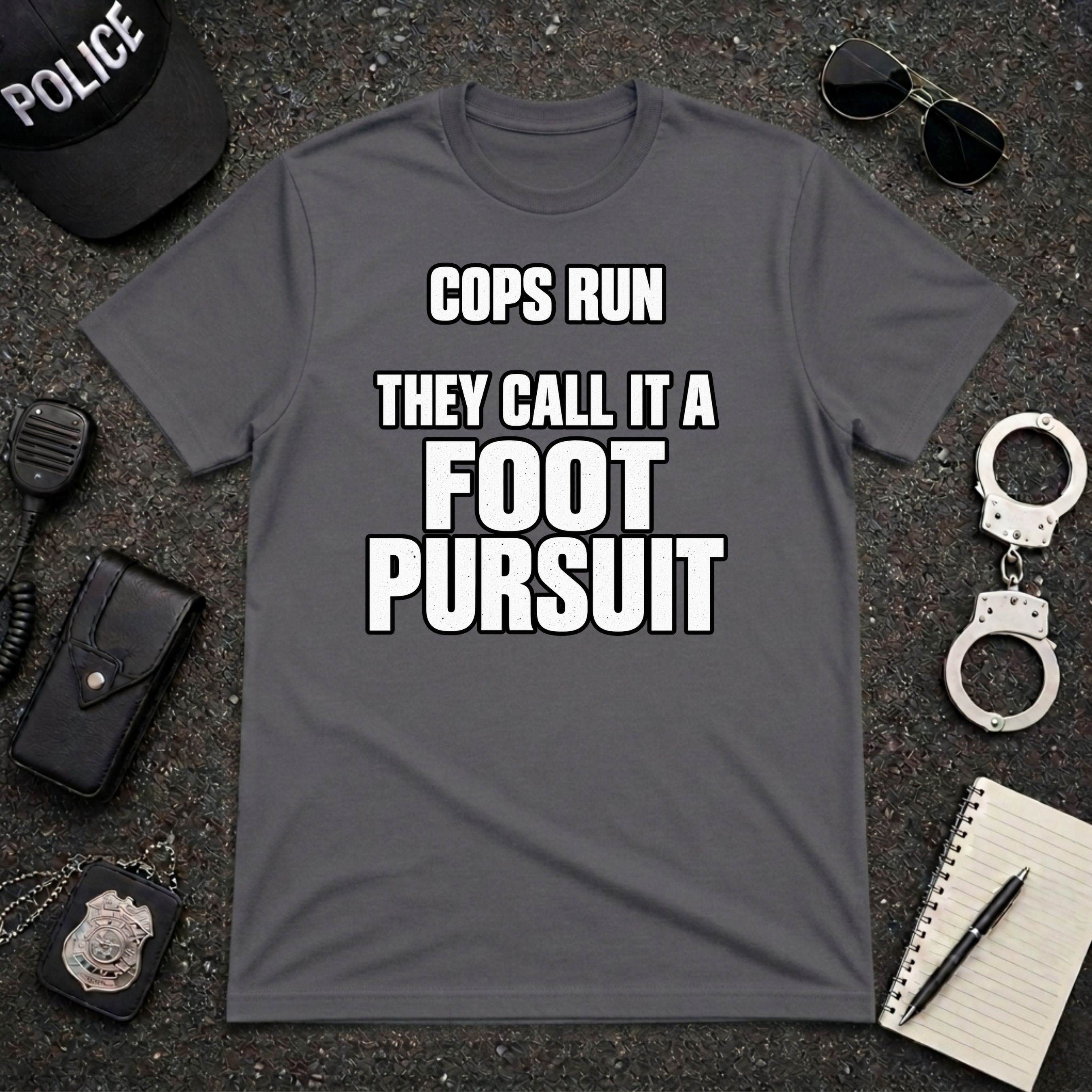 Cops Run T-Shirt