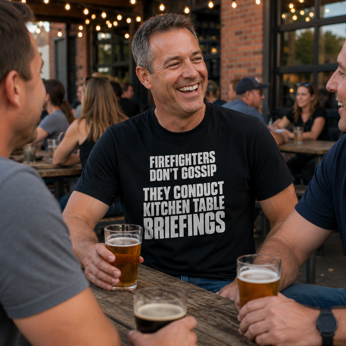 Firefighters Don't Gossip T-Shirt