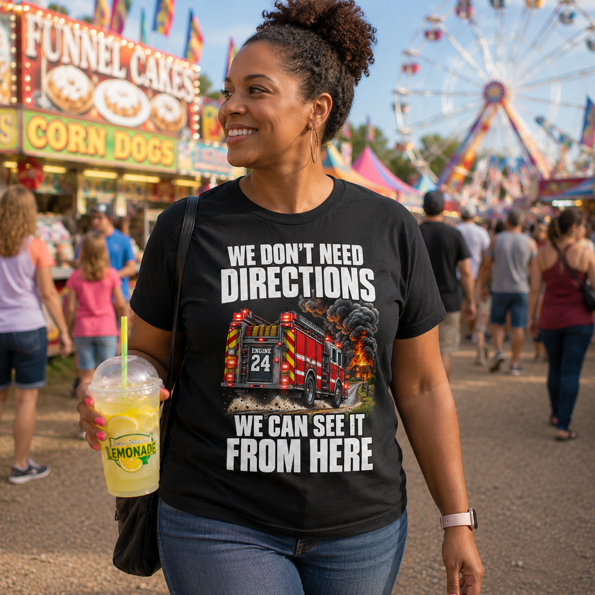We Don't Need Directions T-Shirt