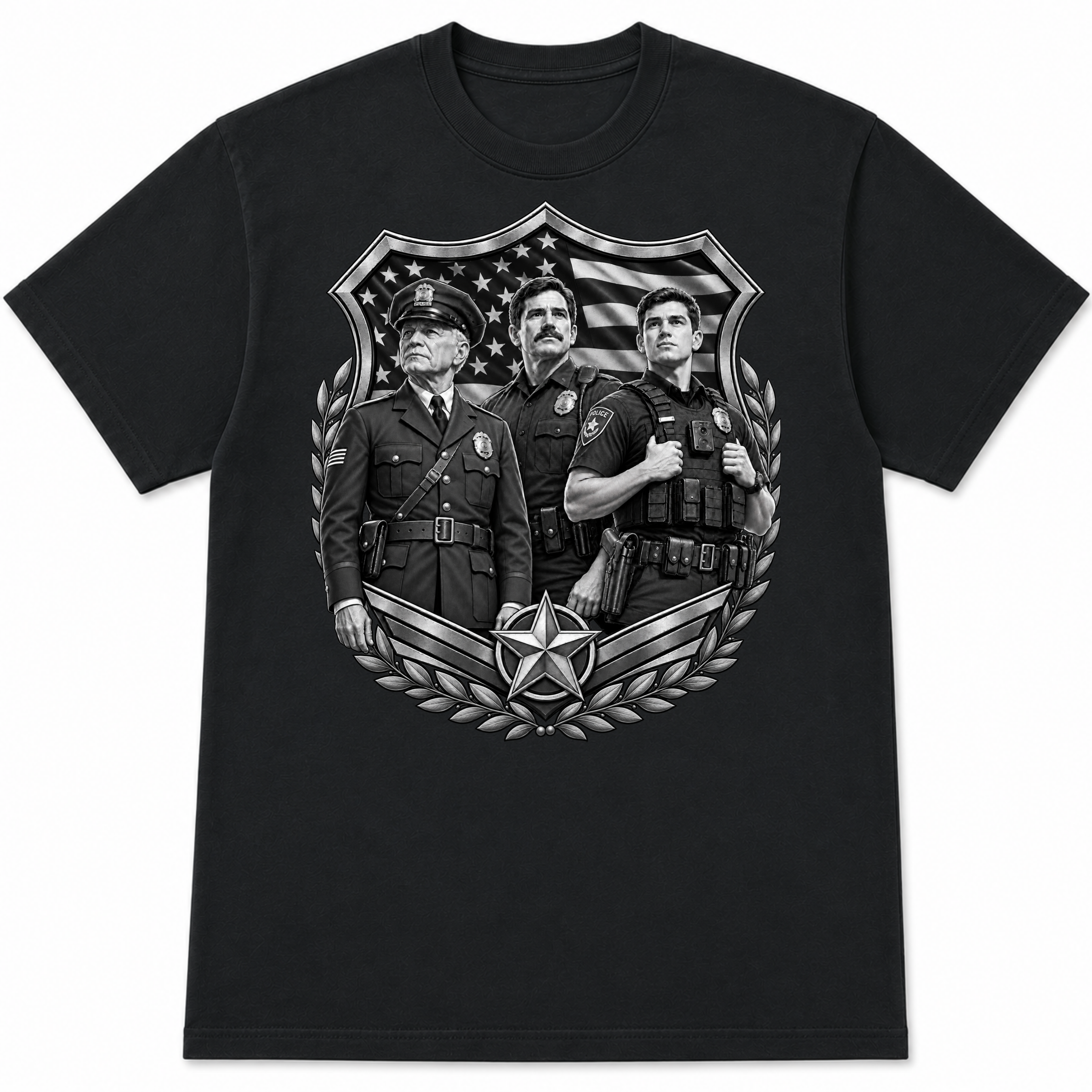 Generations of Police Service T-Shirt