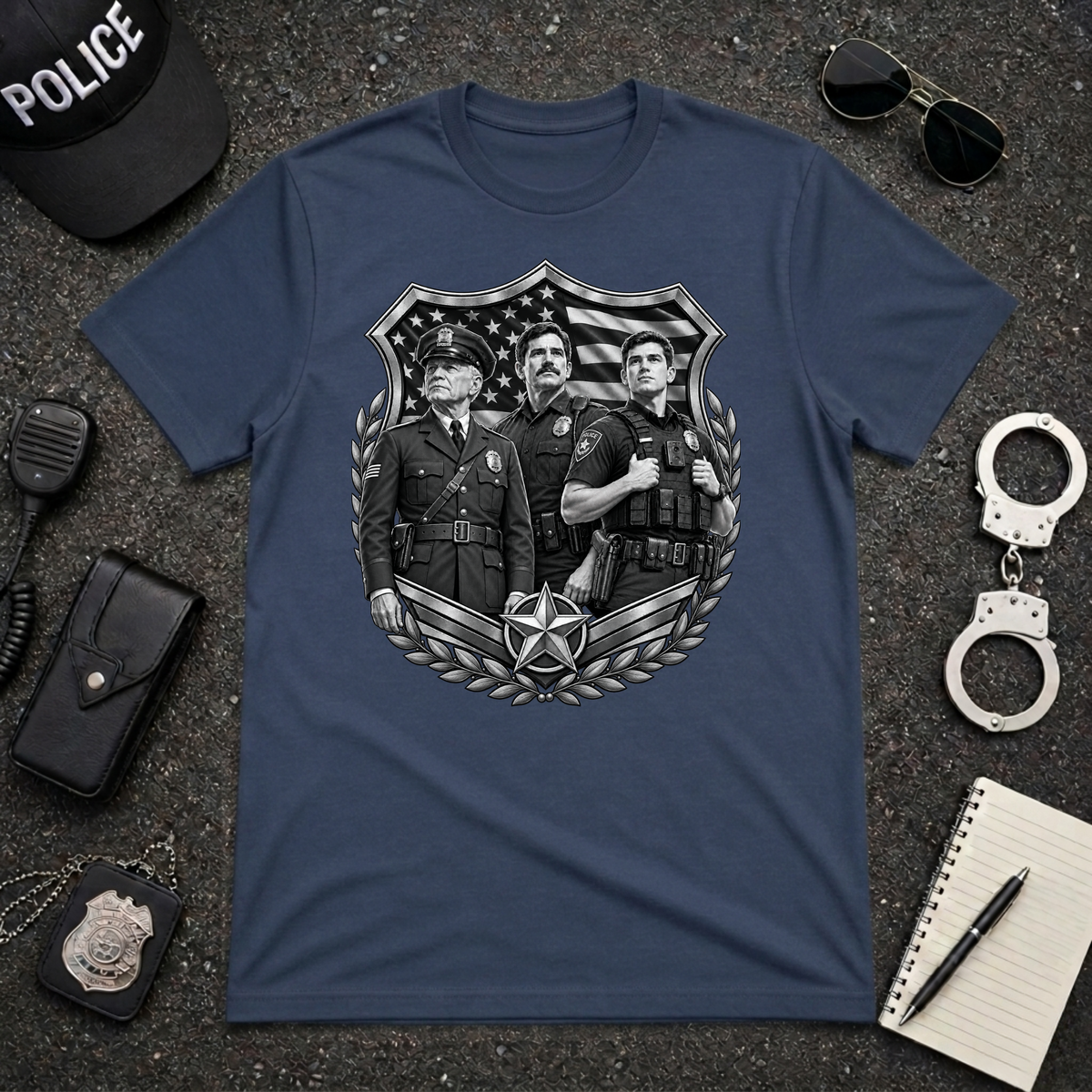 Generations of Police Service T-Shirt