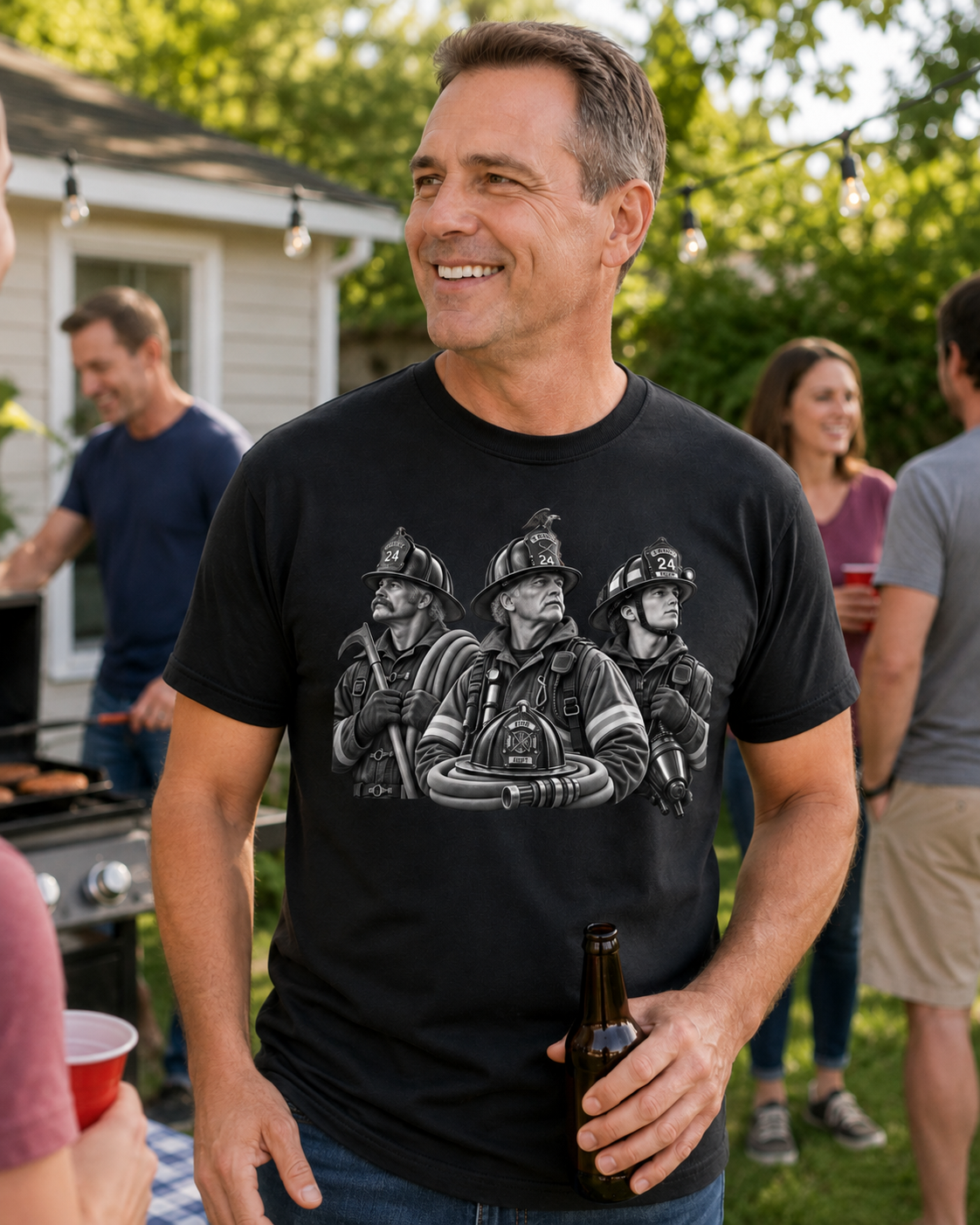 Generations of Firefighter Pride T-Shirt