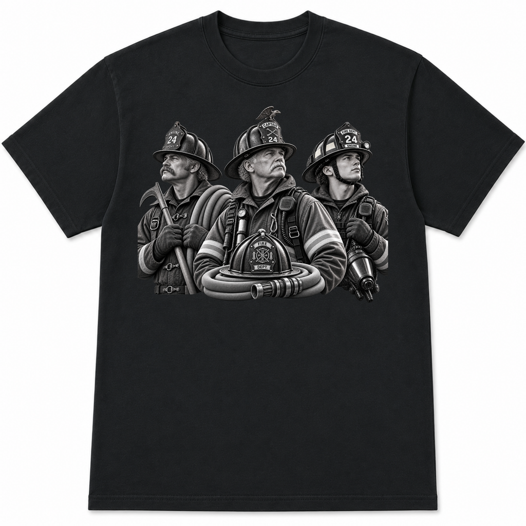 Generations of Firefighter Pride T-Shirt