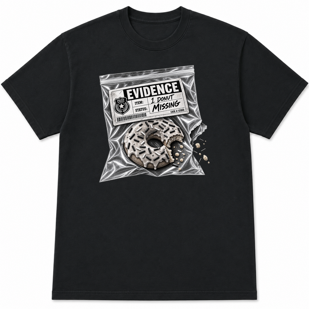 Donut Evidence Bag T-Shirt