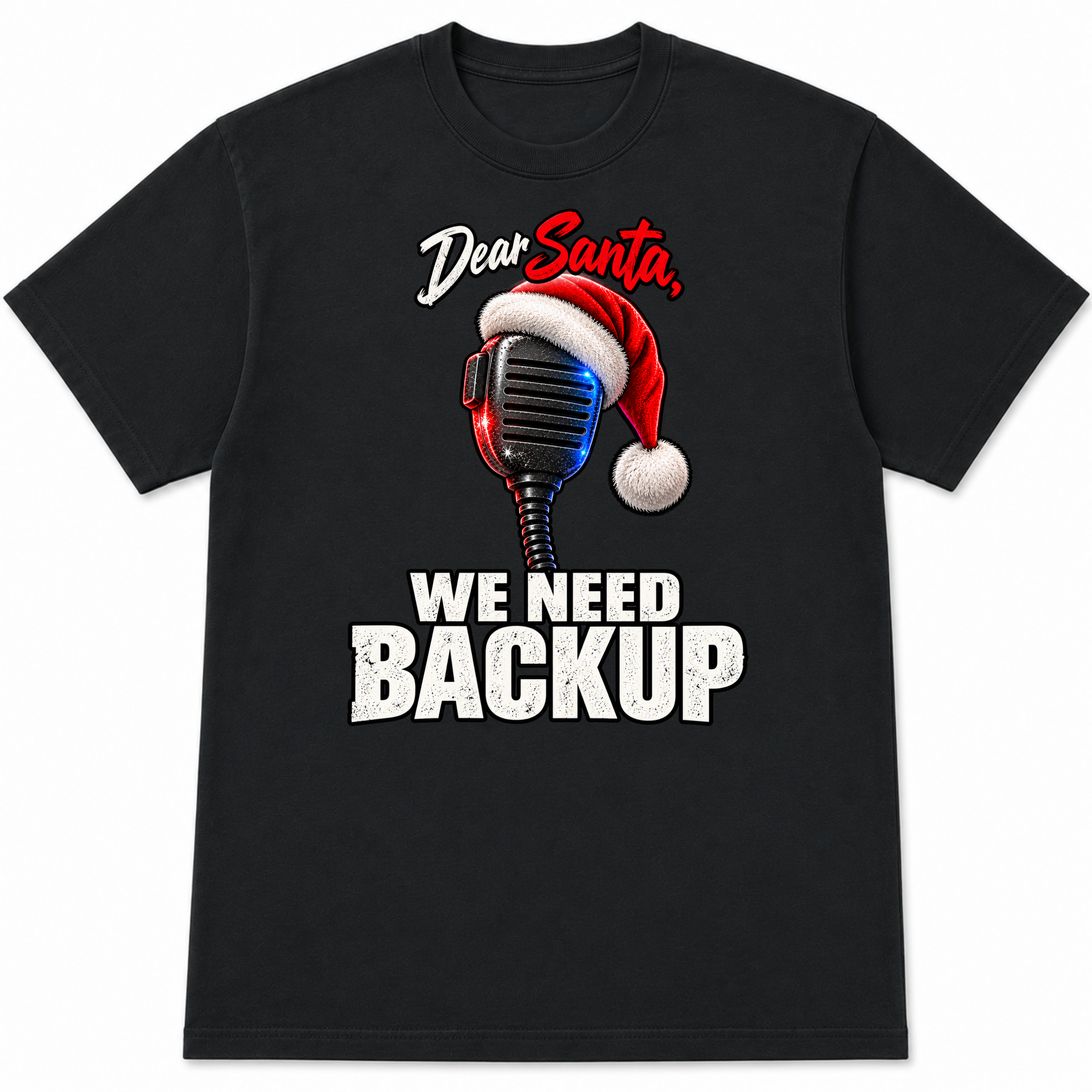 Christmas Eve Same Shift More Idiots – Police & Firefighter Christmas Shirt