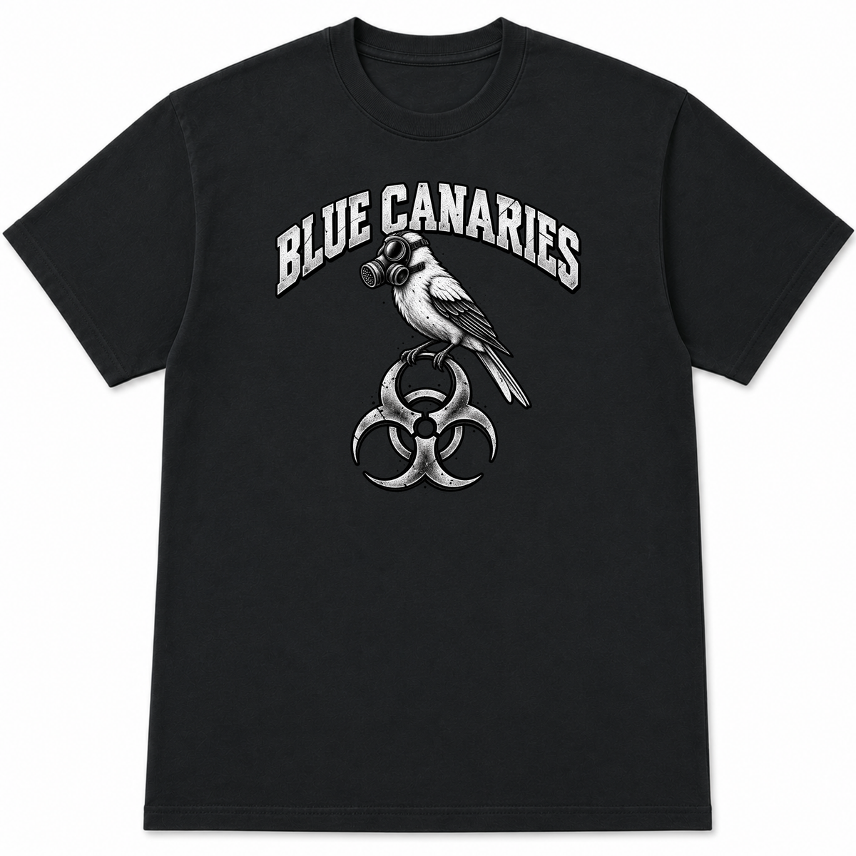 Blue Canaries – Firefighter Police Rivalry Shirt
