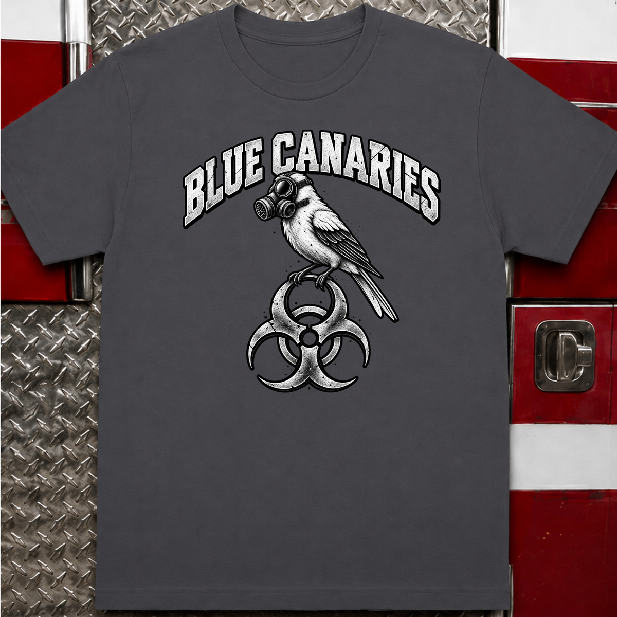 Blue Canaries – Firefighter Police Rivalry Shirt