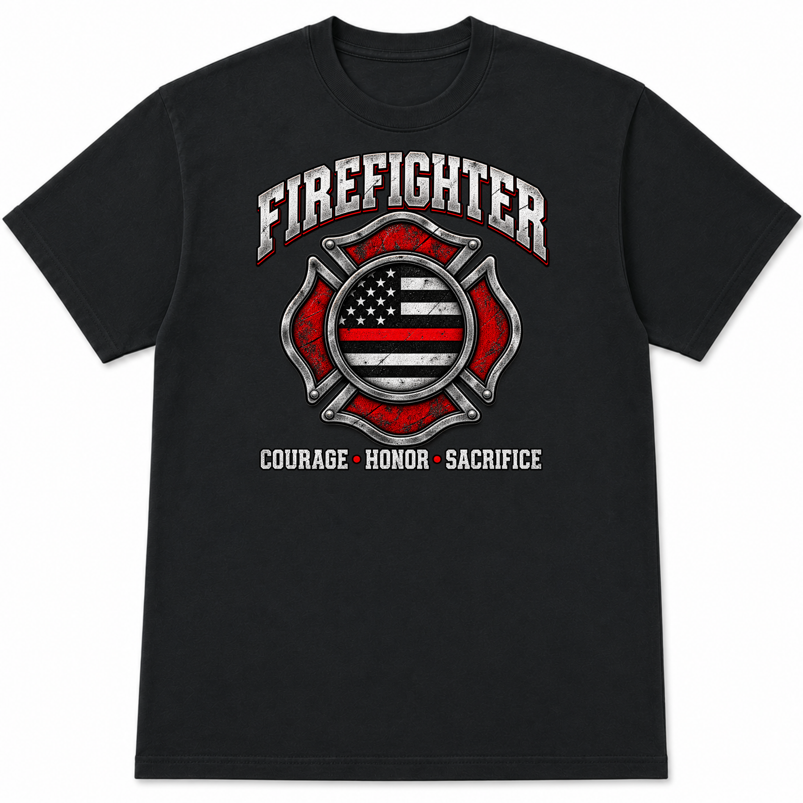 Courage Honor Sacrifice – Firefighter Pride Shirt