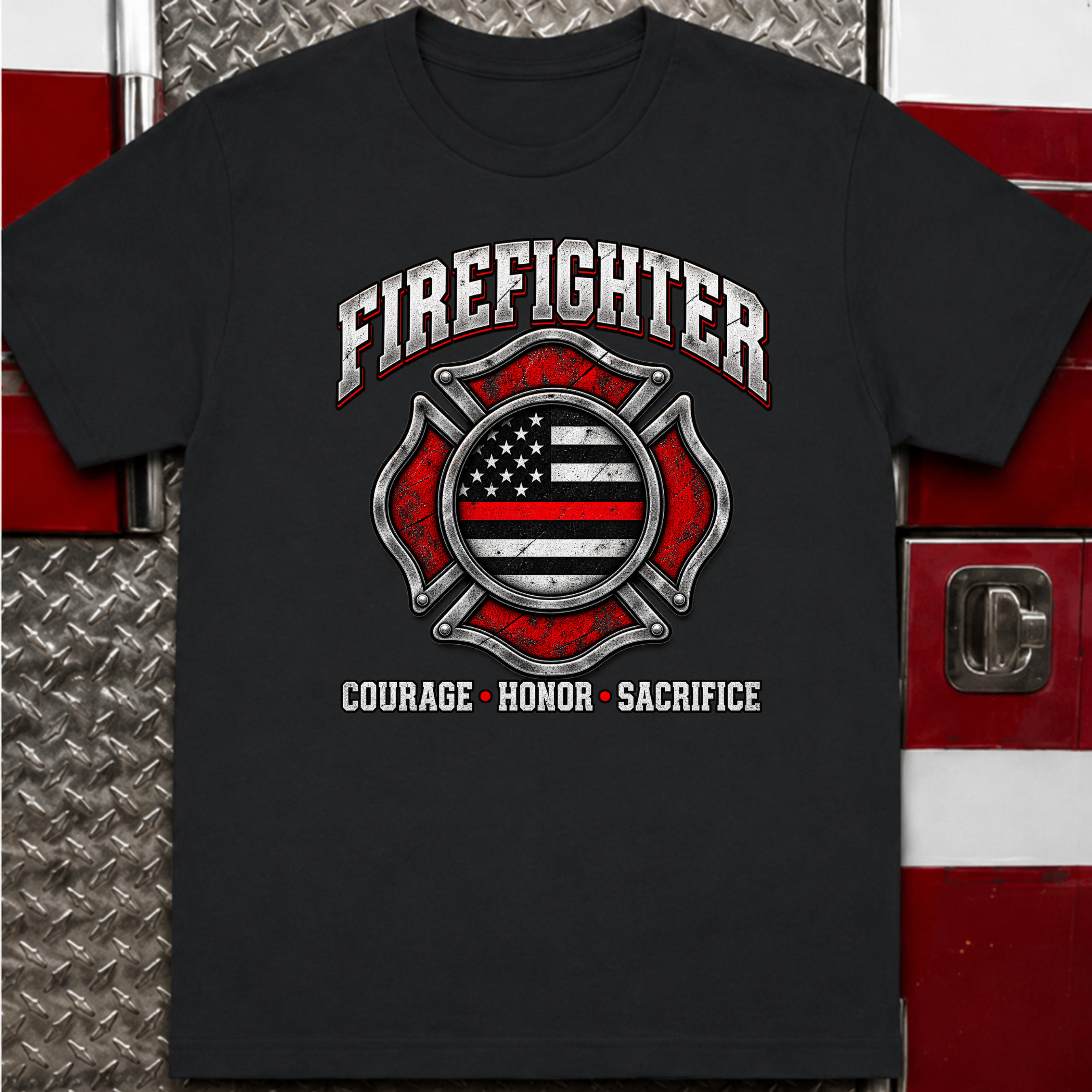 Courage Honor Sacrifice – Firefighter Pride Shirt