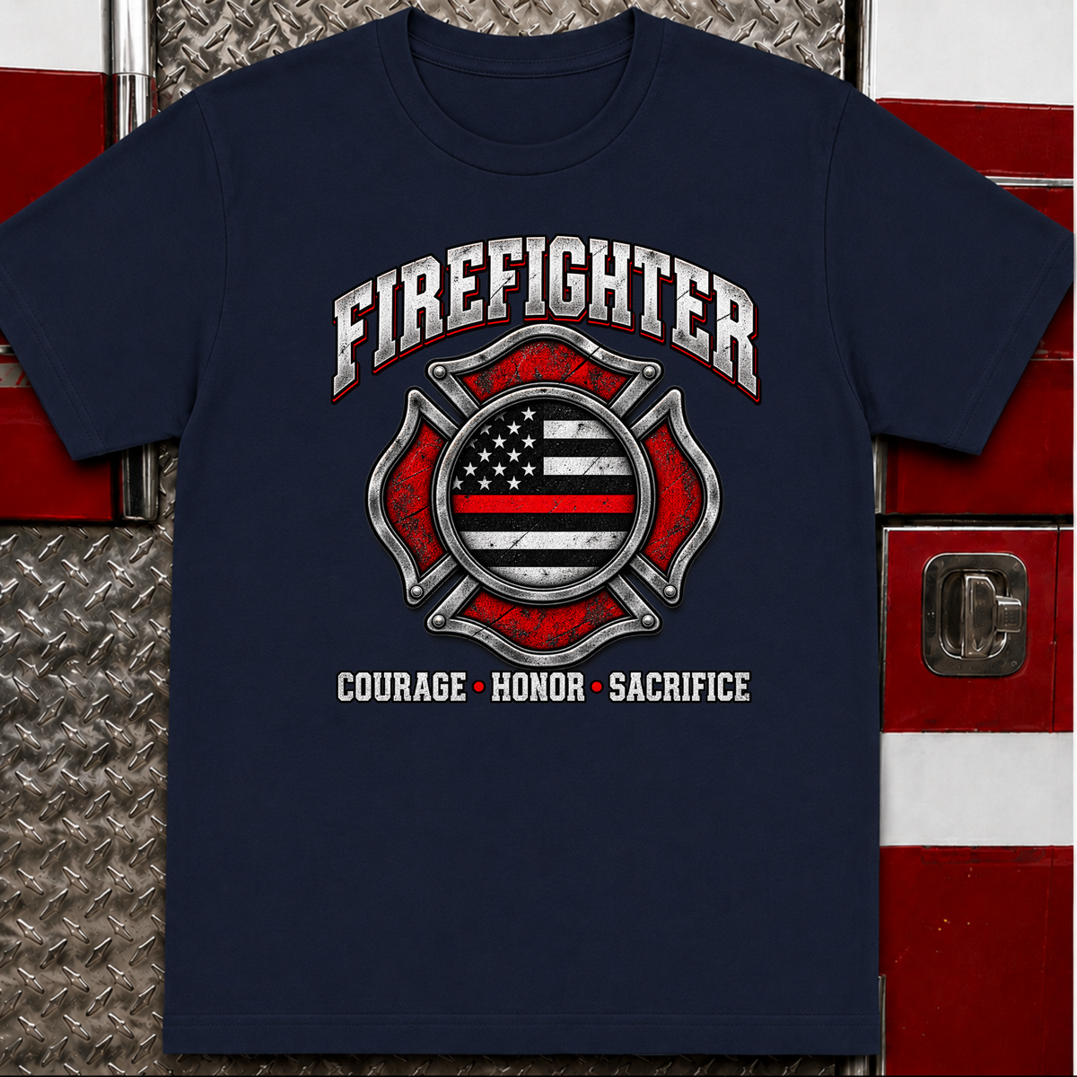 Courage Honor Sacrifice – Firefighter Pride Shirt