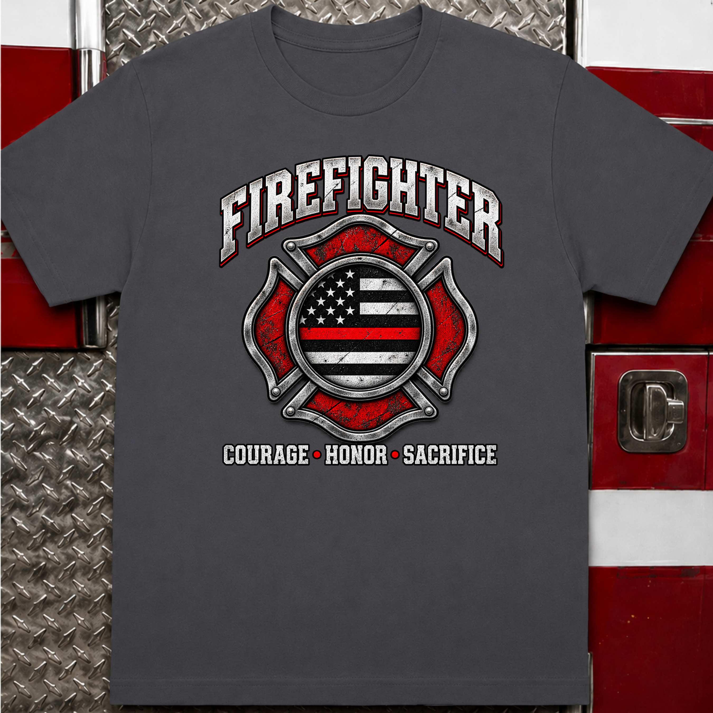 Courage Honor Sacrifice – Firefighter Pride Shirt