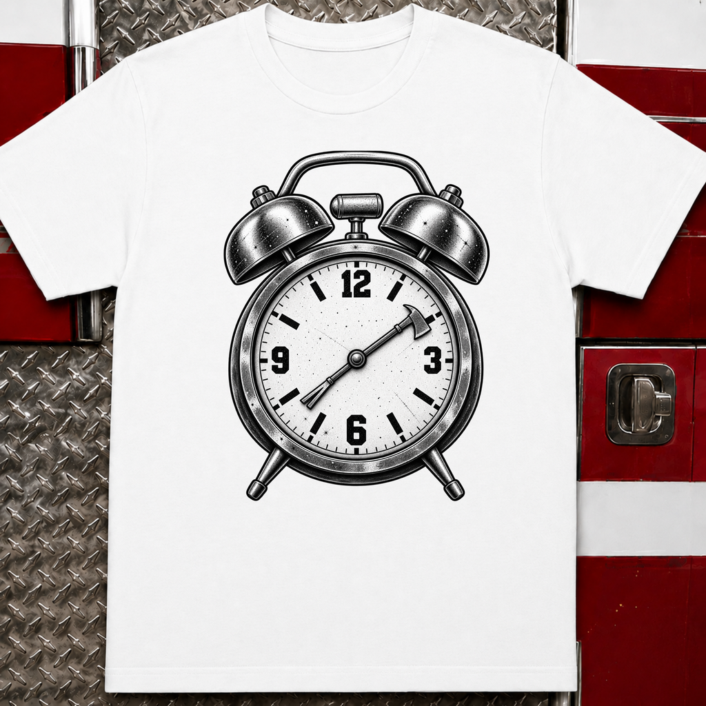 Fire Alarm Clock T-Shirt