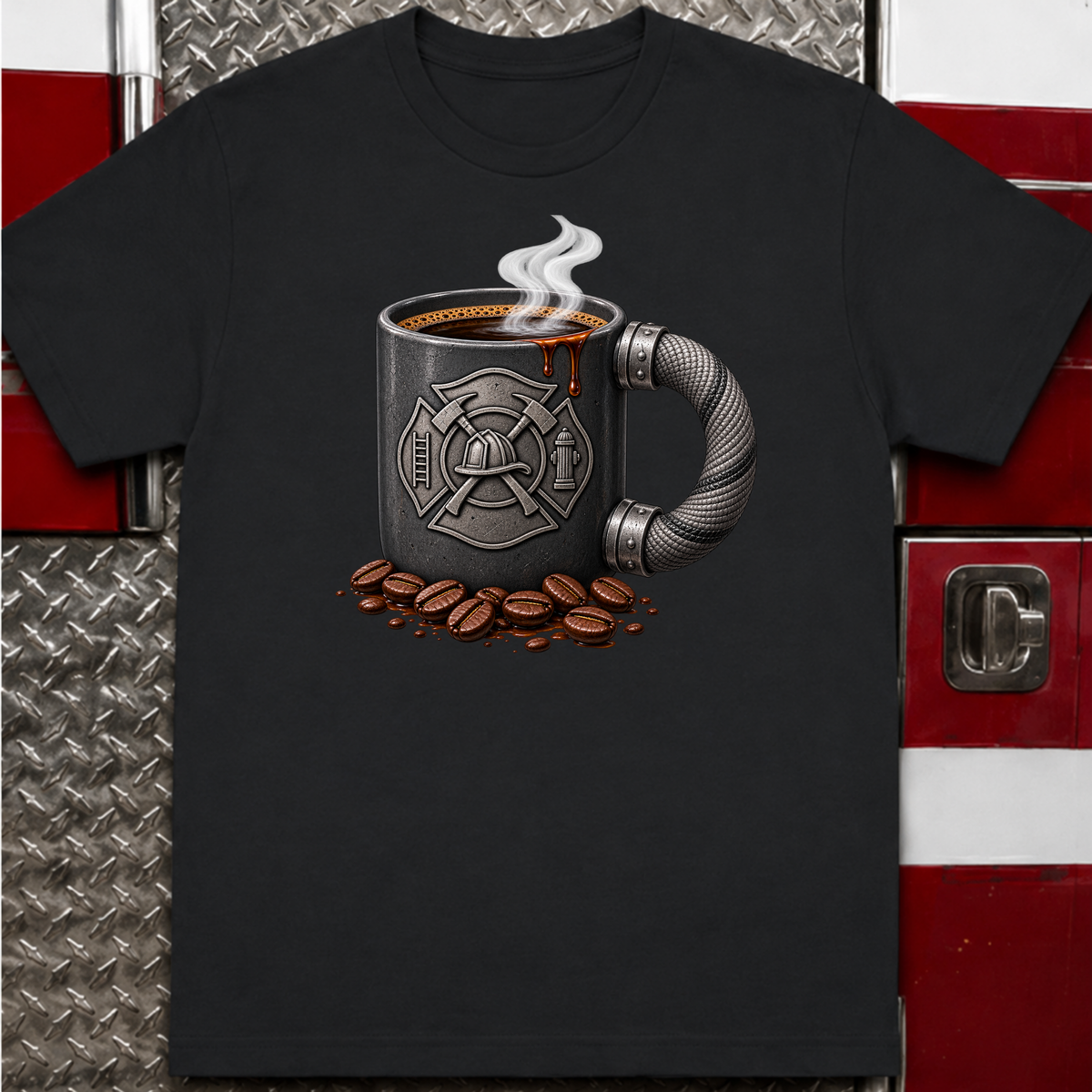 Hose Mug – Funny Firefighter Shirt